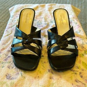 Naturalizer Black Sandals 8 W